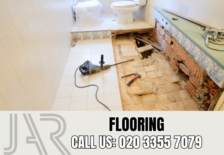 Bathroom Flooring Installation by Nottinghill Bathroom Fitters