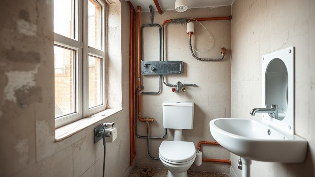 Bathroom Plumbing and Electrics in Notting Hill